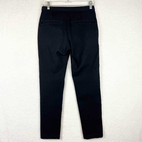 Lululemon City Trek Athleisure Office Casual Slim Trouser In Ponte Black Sz 2 - Picture 11 of 16